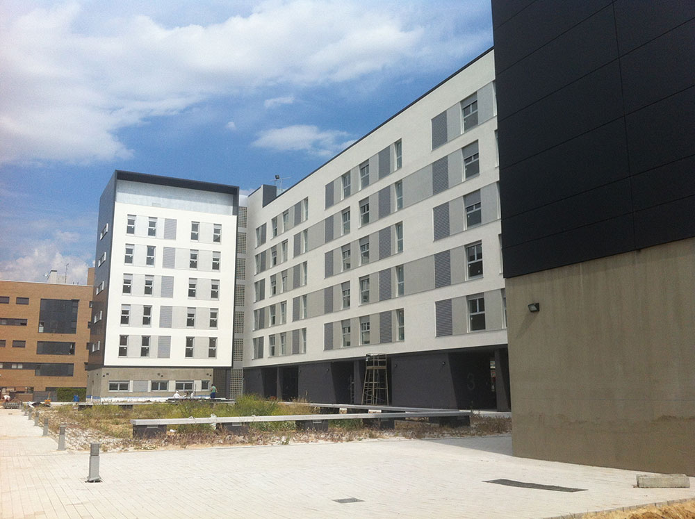 Rehabilitación Fachada con SATE — C/ Leganés